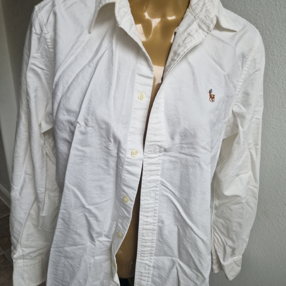 Ralgh Luaren women medium size classic fit shirt